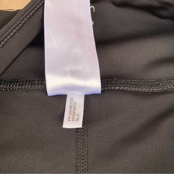 Calvin Klein Performance Stretch Waist Band With Inside Pocket Black Leggings M - Picture 13 of 13